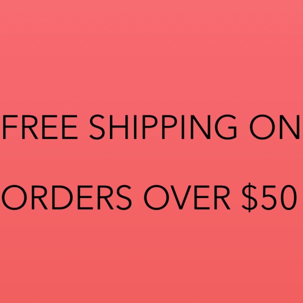⭐️Free shipping on orders over $50⭐️